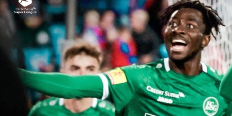 Ghana’s Musah Nuhu dazzles as St. Gallen stun Basel in Swiss Super League