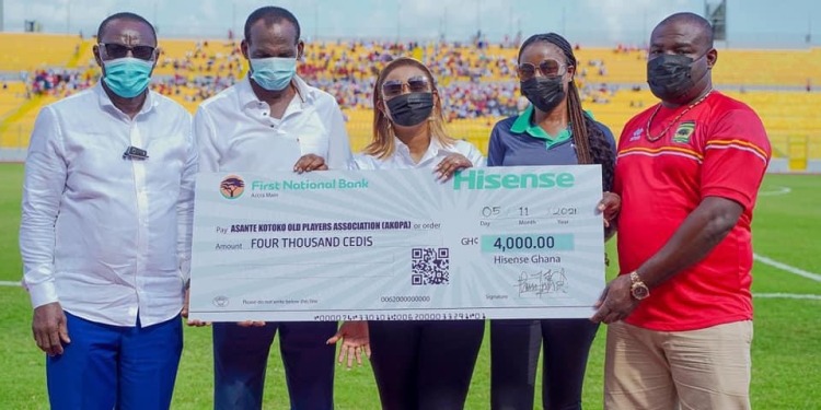 Hisense Ghana reward Asante Kotoko and legends of the club