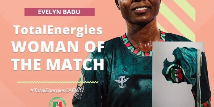 Hasaacas Ladies ‘Goal-machine’ Evelyn Badu wins second Woman of the Match gong