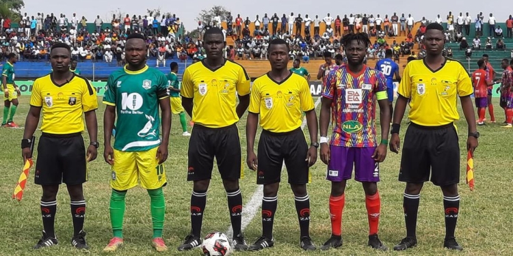 Sam Adams scores for Aduana to sink Hearts in Dormaa