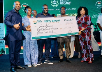 EEZZY Group presents Gh£800k sponsorship package to Team Ghana towards Commonwealth Games