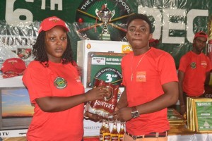 Gerald Agyepong receives 5th prize
