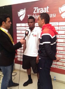 Akaminko speaks to Turkey media