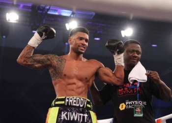 Carl Lokko coaches German to round one KO win