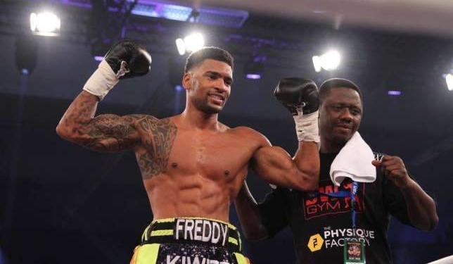 Carl Lokko coaches German to round one KO win