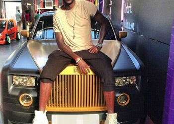 Adebayor displays £300,000 Rolls-Royce Phantom Coupe