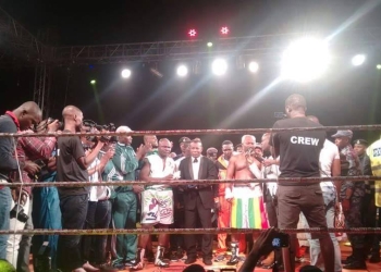 Braimah Kamoko stops Ayitey Powers to drive home Range Rover