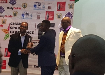Richard Seklorwu wins Best Sporting Personality Award at Ghana Excellence Awards