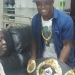 Dogbe presents WBO-Africa title to Manager