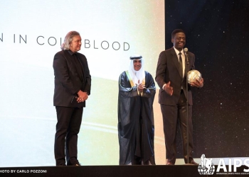 Fiifi Anaman makes Ghana proud at AIPS Media Pearl Awards