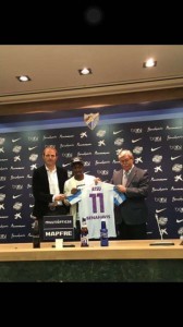 Atsu will wear jersey number 1 at Malaga