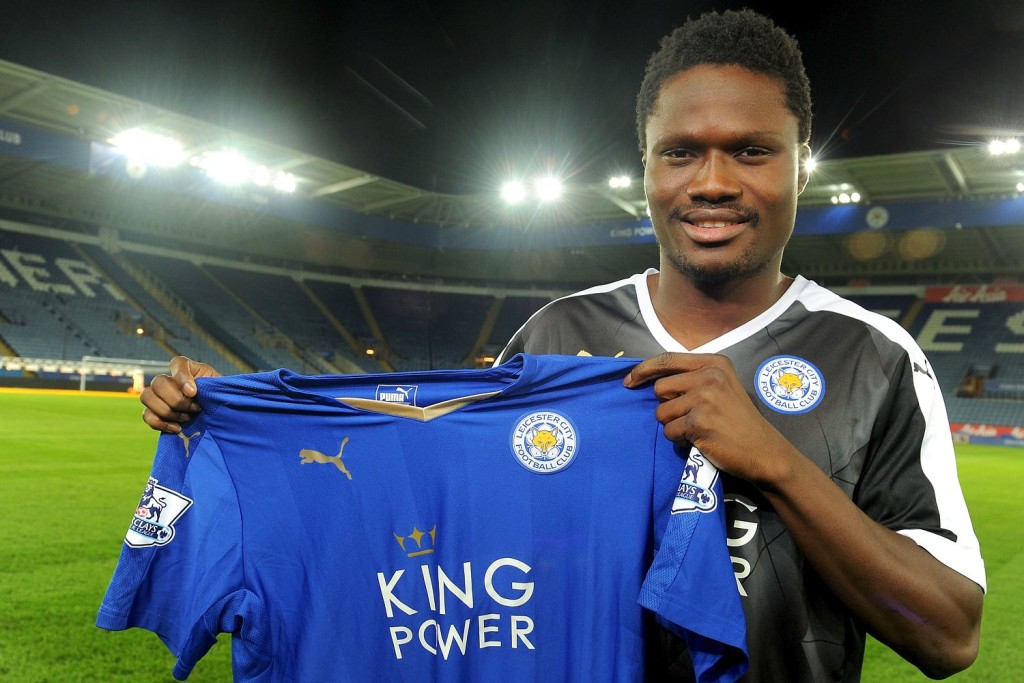 Daniel Amartey was unveiled by Leicester City on Friday