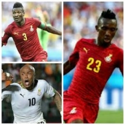 Black Stars trio battle for 2015 SWAG Footballer of the Year Award