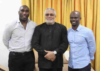Sol Cambell. Appiah and Boateng call on J J
