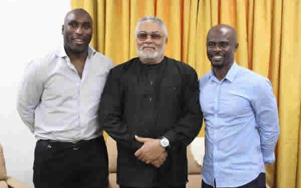 Sol Cambell. Appiah and Boateng call on J J