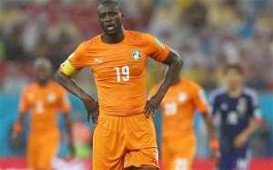 Ivory Coast star Yaya Toure disappointed