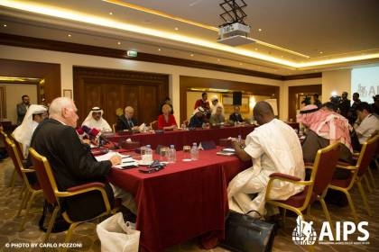 Executive Committee meeting kicks off 79th AIPS Congress in Doha