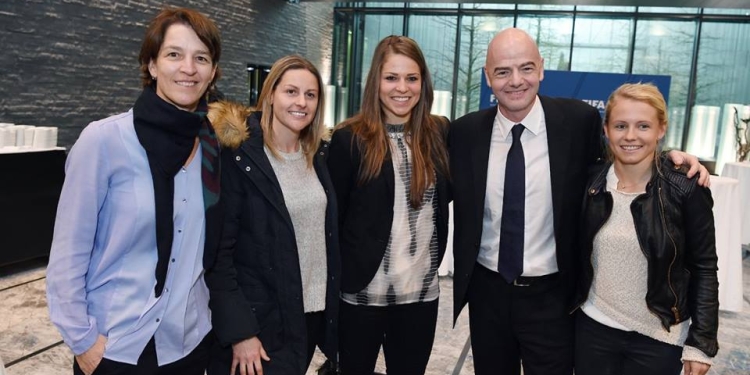 FIFA President Gianni Infantino promises to raise Women’s Football