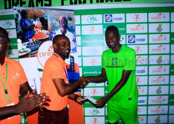 Lomotey honoured by Dreams FC Sponsor