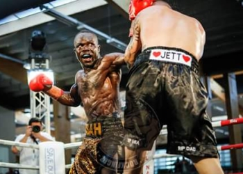 Ghanaian Kick boxer turned boxer Hardwanlee wins in Australia