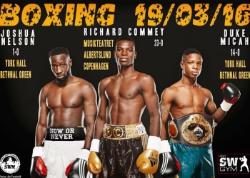 3 of Ghana’s best  boxers on show