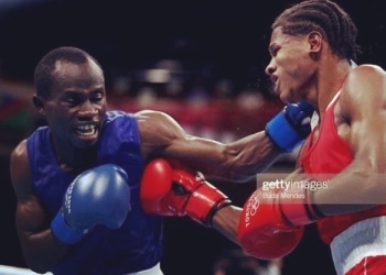 Black Bombers Captain Sulemanu Tetteh eliminated from Tokyo 2020 by skillful Cuban
