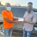 Happyman Beverages CEO Emmanuel Bortey donates GHS10,000 to Hearts of Oak after win over Wydad