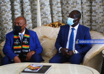 CAF President Motsepe lands in Accra on 2-day working visit