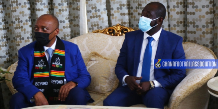 CAF President Motsepe lands in Accra on 2-day working visit