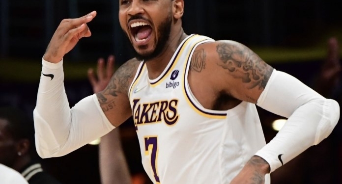 Carmelo Anthony Reaches Ninth in All-Time NBA Scoring, Lifting Lakers to 121-118 Win Over Grizzlies