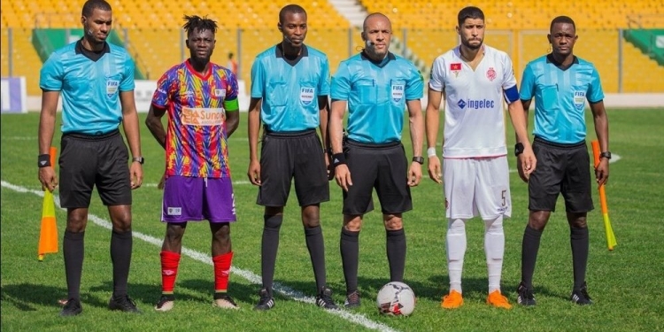Liberian Match Commissioner reports Angolan referee to CAF for poor officiating in Hearts-WAC clash