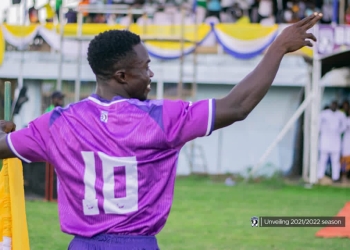 Augustine Okrah excited with debut goal for Bechem; sends STRONG warning to Kotok