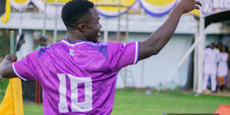 Augustine Okrah excited with debut goal for Bechem; sends STRONG warning to Kotok