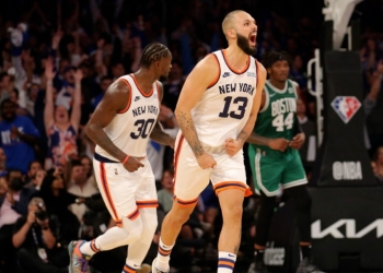 NBA: Knicks open season with instant-classic 2OT win over Celtics at Madison Square Garden