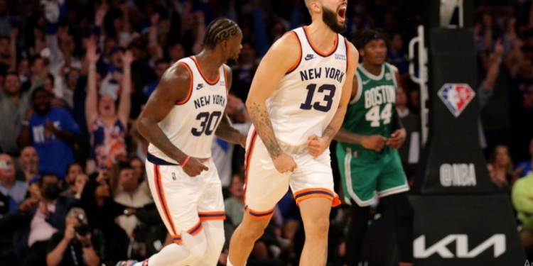 NBA: Knicks open season with instant-classic 2OT win over Celtics at Madison Square Garden