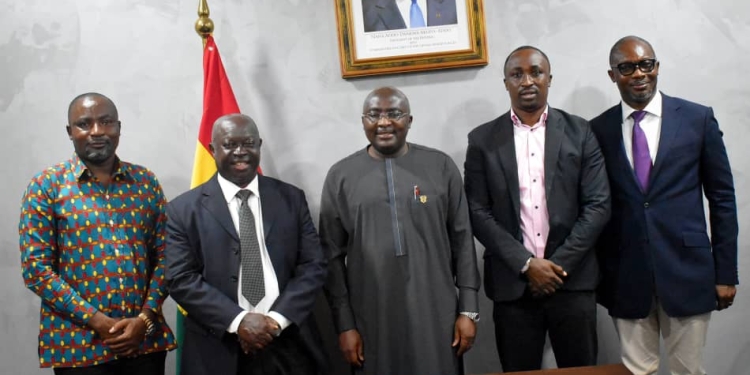 SWAG executive discuss Ghana Sports with Vice President Bawumia