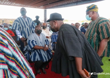 SWAG mourn with Vice President Dr. Bawumia in Walewale