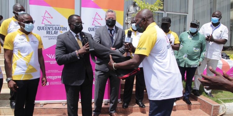 PHOTOS: Queen’s Baton Relay Lands In Accra