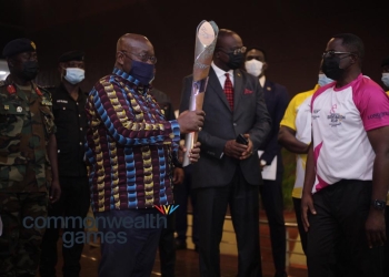 Birmingham 2022: President Akufo-Addo receives the Queen’s Baton Relay in Accra