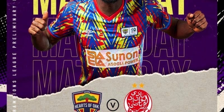 Hearts of Oak face first Moroccan challenge in 22 years