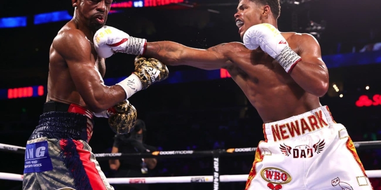 Shakur Stevenson calls out Oscar Valdez after stopping Jamel Herring