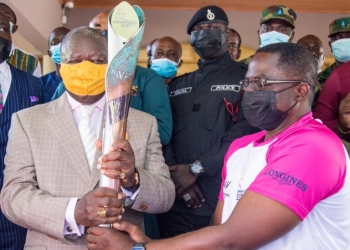 Asantehene receives Commonwealth Games Queen’s Baton in Kumasi