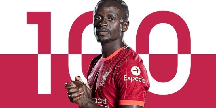 Sadio Mane becomes third African player to score 100 Premier League goals