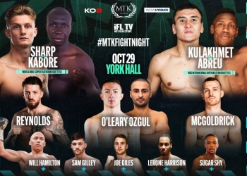 Archie Sharp-Alexis Boureima Kabore Junior Lightweight Battle on Friday