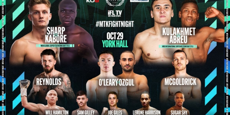 Archie Sharp-Alexis Boureima Kabore Junior Lightweight Battle on Friday