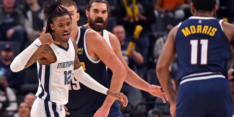 Ja Morant scores 26 to lead Grizzlies past Nuggets 106-97