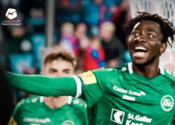 Ghana’s Musah Nuhu dazzles as St. Gallen stun Basel in Swiss Super League