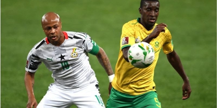 Andre Ayew Penalty help Ghana progress to next round of World Cup qualification