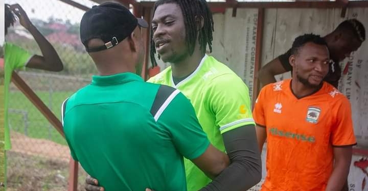 Kotoko coach returns to training