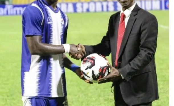 Olympics striker Maxwell Abbey Quaye fires in first hat-trick of 2021/22 season